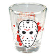 Friday the 13th Jason Hockey Mask Shot Glass